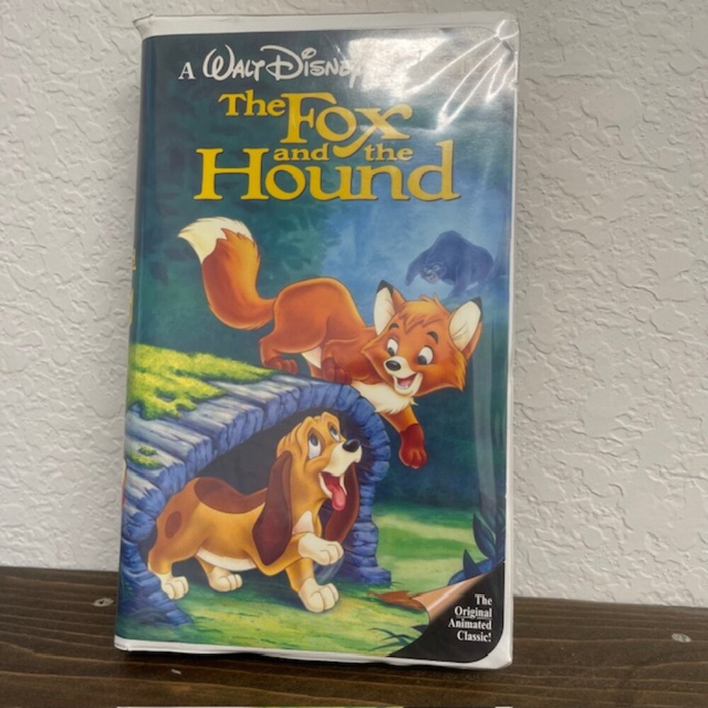 Disney The Fox and the Hound VHS 1994 Clam Shell Case Movie Classic